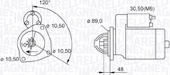 Magneti Marelli 063721268010 - Démarreur cwaw.fr