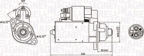 Magneti Marelli 063721200010 - Démarreur cwaw.fr