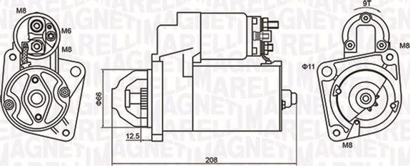 Magneti Marelli 063721213010 - Démarreur cwaw.fr