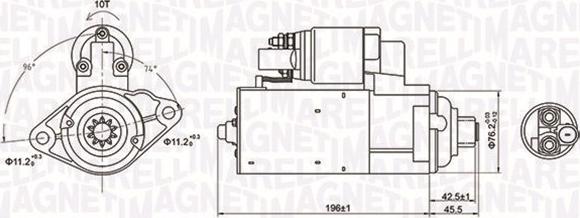 Magneti Marelli 063721286010 - Démarreur cwaw.fr