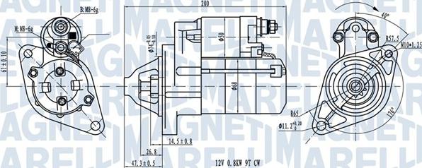 Magneti Marelli 063721224010 - Démarreur cwaw.fr