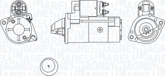 Magneti Marelli 063721227010 - Démarreur cwaw.fr