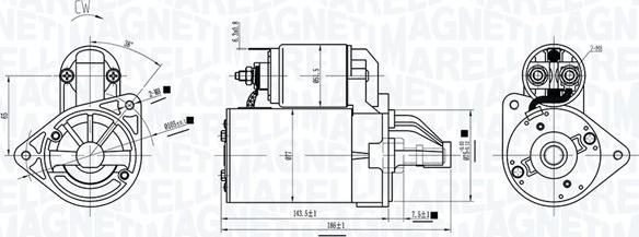 Magneti Marelli 063721718010 - Démarreur cwaw.fr