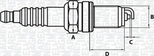 Magneti Marelli 062000768304 - Bougie d'allumage cwaw.fr