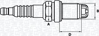 Magneti Marelli 062000783304 - Bougie d'allumage cwaw.fr