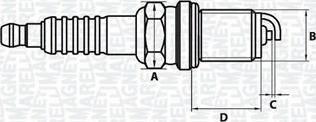 Magneti Marelli 062000775304 - Bougie d'allumage cwaw.fr