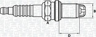 Magneti Marelli 062000772304 - Bougie d'allumage cwaw.fr