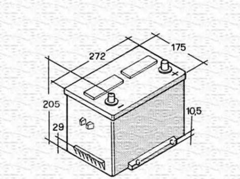 Magneti Marelli 067148001002 - Batterie de démarrage cwaw.fr