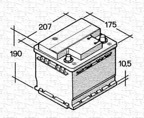 Magneti Marelli 067143614003 - Batterie de démarrage cwaw.fr