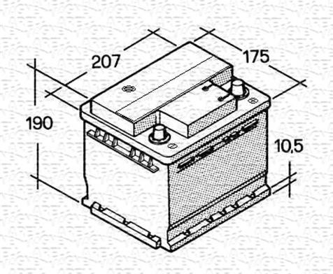 Magneti Marelli 067143613003 - Batterie de démarrage cwaw.fr