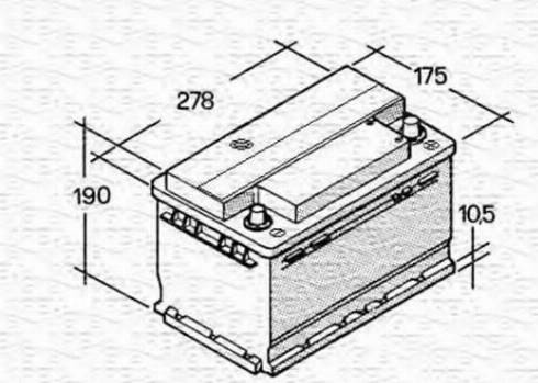 Magneti Marelli 067147612003 - Batterie de démarrage cwaw.fr