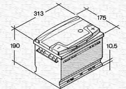 Magneti Marelli 067154240003 - Batterie de démarrage cwaw.fr