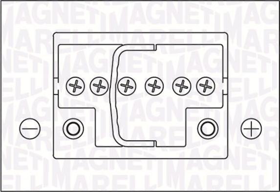 Magneti Marelli 067300490005 - Batterie de démarrage cwaw.fr