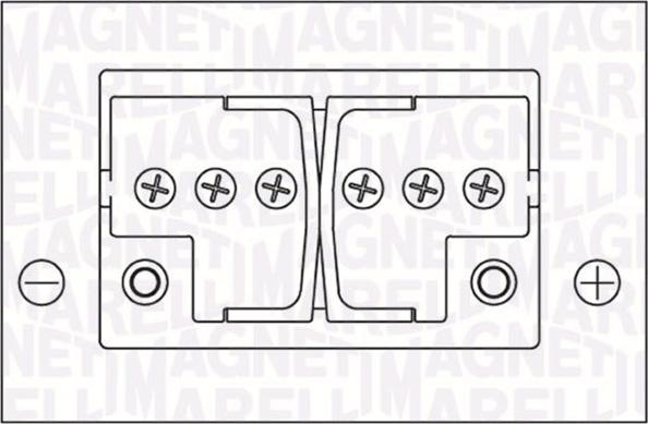 Magneti Marelli 067300460005 - Batterie de démarrage cwaw.fr