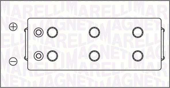 Magneti Marelli 067300520005 - Batterie de démarrage cwaw.fr