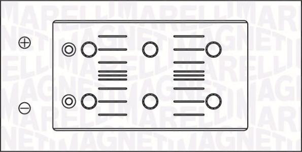 Magneti Marelli 067300390005 - Batterie de démarrage cwaw.fr