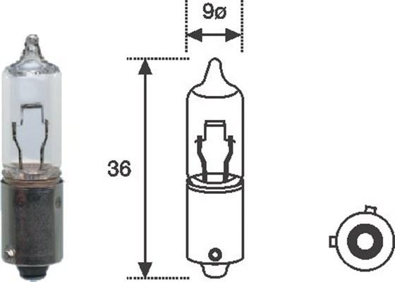 Magneti Marelli 009600670000 - Ampoule, feu clignotant cwaw.fr