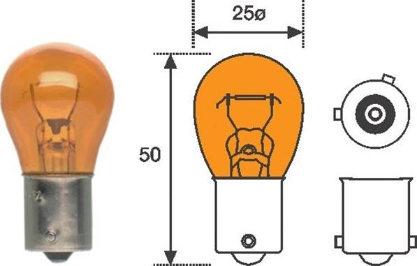 Magneti Marelli 009600260000 - Ampoule, feu clignotant cwaw.fr