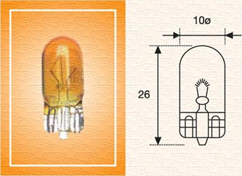 Magneti Marelli 009601070000 - Ampoule, feu clignotant cwaw.fr