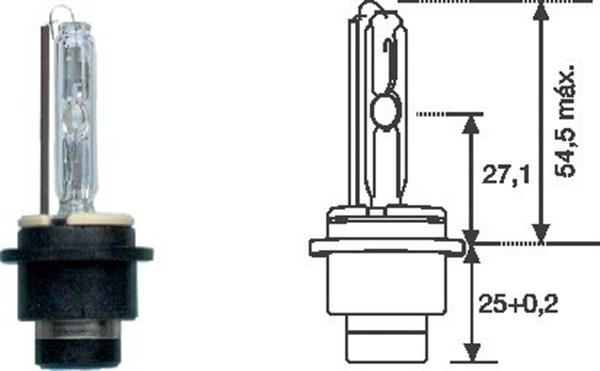 Magneti Marelli 002541100000 - Ampoule, projecteur longue portée cwaw.fr