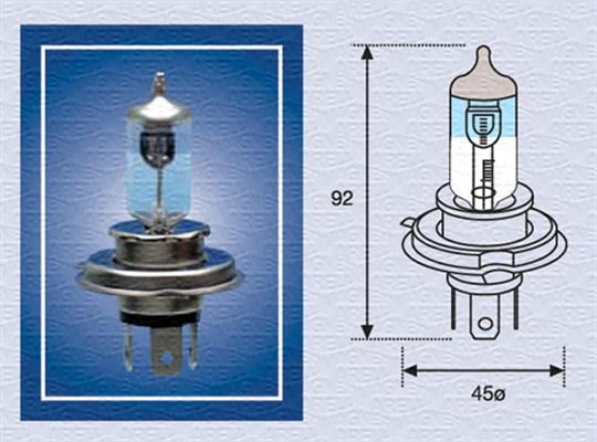 Magneti Marelli 002585100000 - Ampoule, projecteur longue portée cwaw.fr