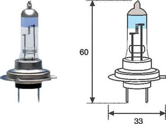 Magneti Marelli 002586100000 - Ampoule, projecteur longue portée cwaw.fr