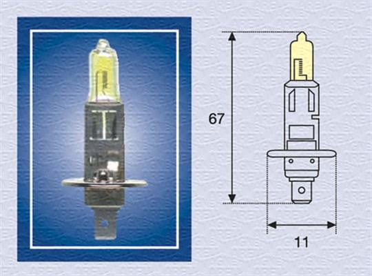 Magneti Marelli 002571100000 - Ampoule, projecteur longue portée cwaw.fr