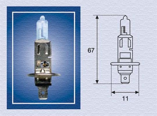 Magneti Marelli 002572100000 - Ampoule, projecteur de travail cwaw.fr