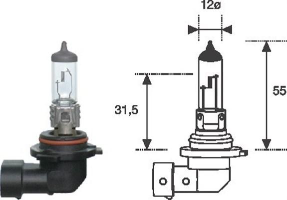 Magneti Marelli 002577300000 - Ampoule, projecteur longue portée cwaw.fr