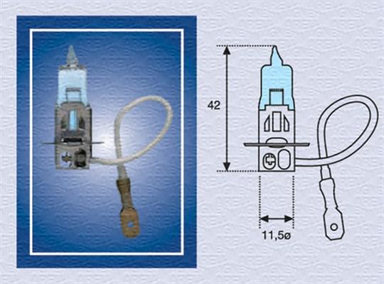 Magneti Marelli 002604100000 - Ampoule, projecteur antibrouillard cwaw.fr