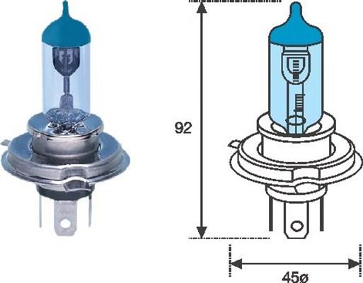 Magneti Marelli 002602100000 - Ampoule, projecteur longue portée cwaw.fr