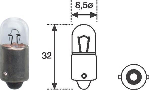 Magneti Marelli 002893200000 - Ampoule, feu arrière cwaw.fr