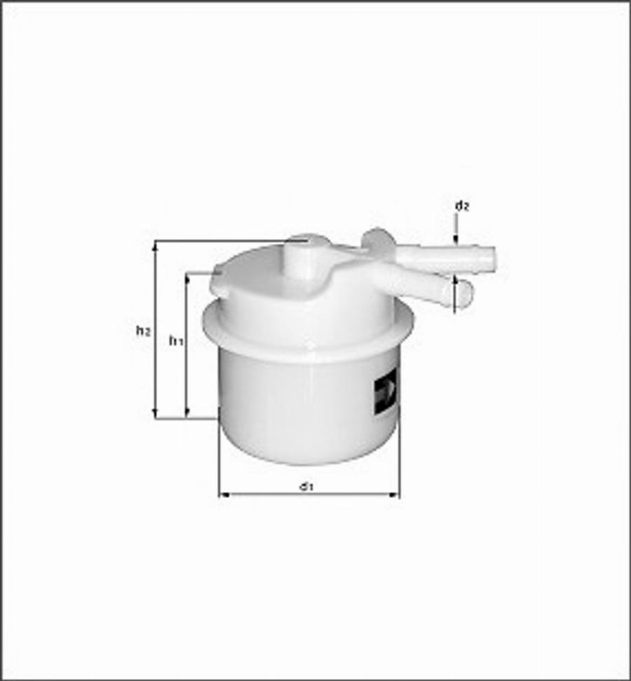 Magneti Marelli 154096316800 - Filtre à carburant cwaw.fr