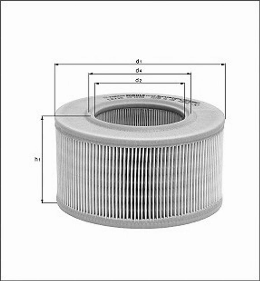 Magneti Marelli 154096754220 - Filtre à air cwaw.fr