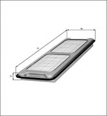 Magneti Marelli 154098982550 - Filtre à air cwaw.fr