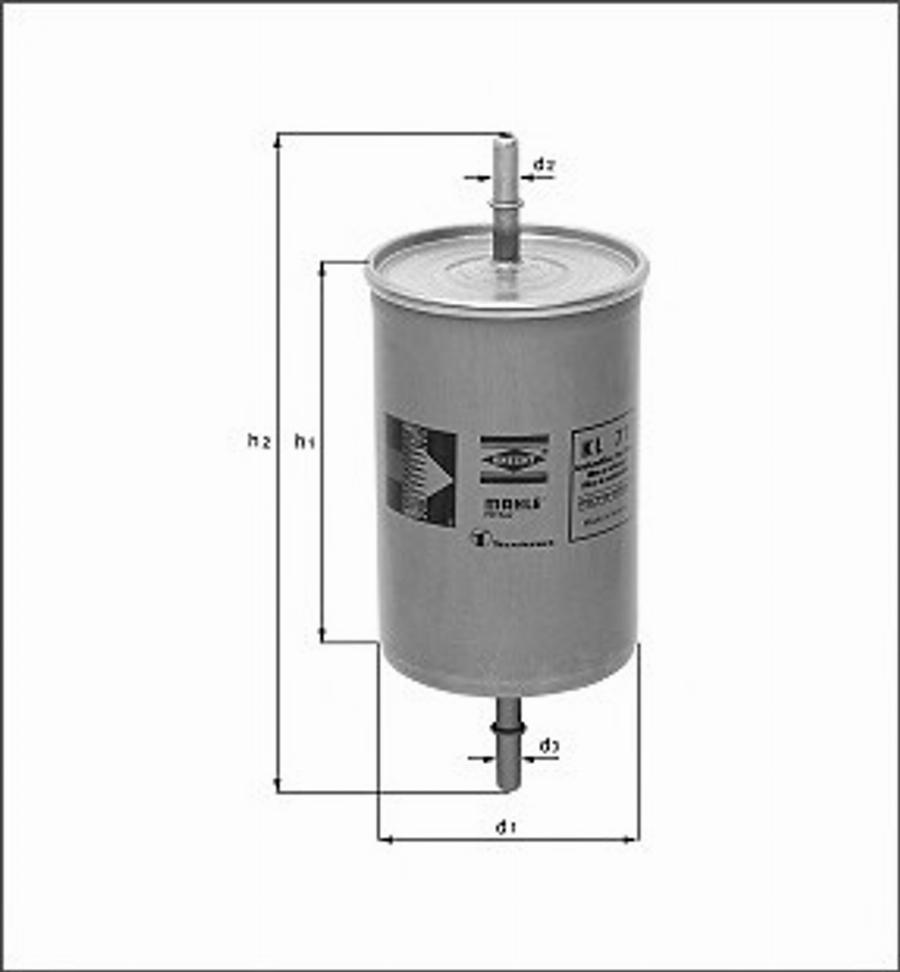 Magneti Marelli 154098616910 - Filtre à carburant cwaw.fr