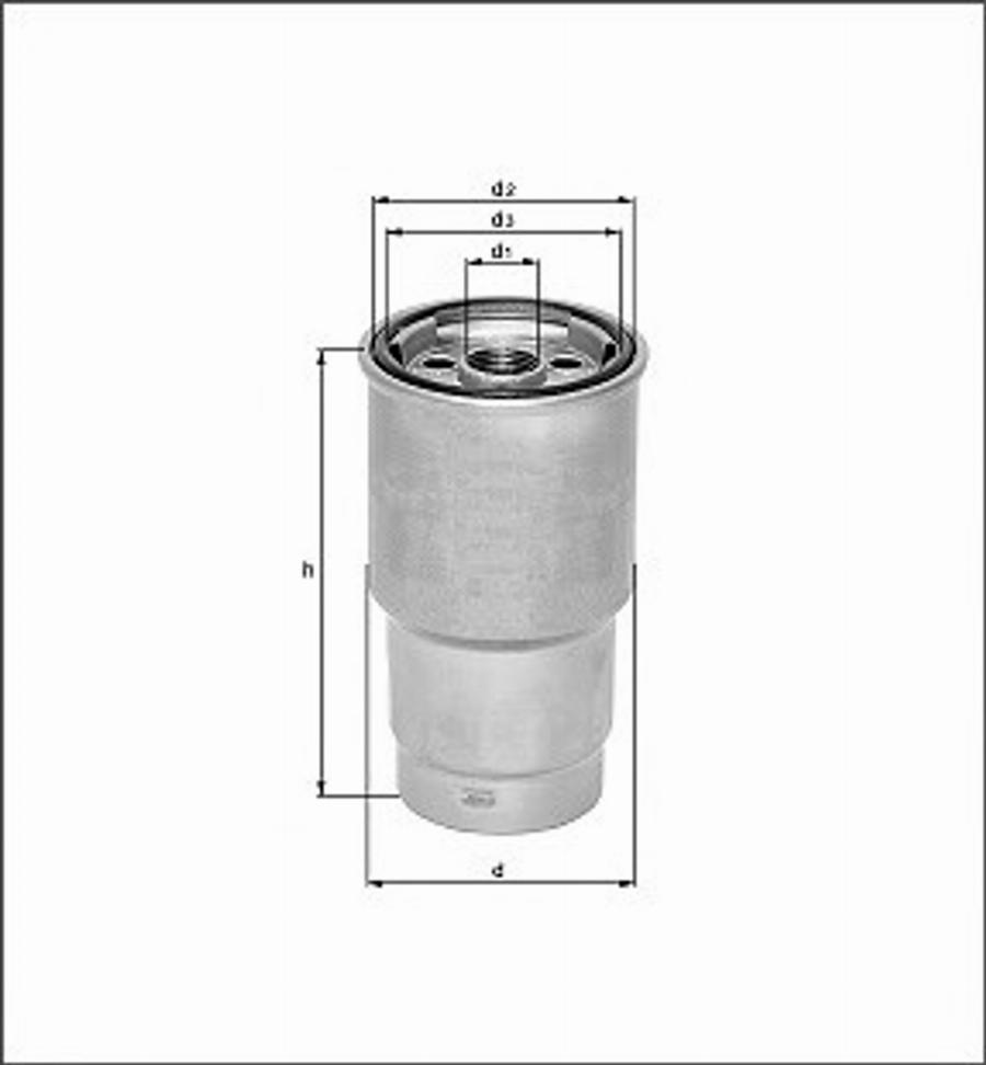 Magneti Marelli 154098814590 - Filtre à carburant cwaw.fr