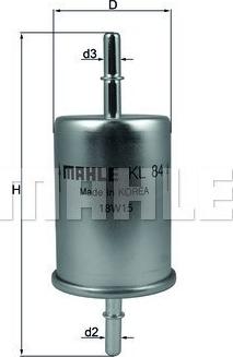 Magneti Marelli 154065578540 - Filtre à carburant cwaw.fr