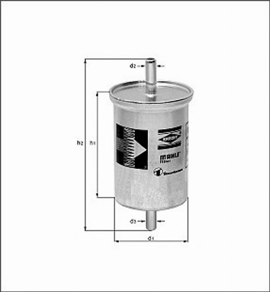 Magneti Marelli 154084849740 - Filtre à carburant cwaw.fr