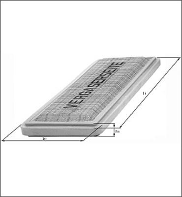 Magneti Marelli 154086380250 - Filtre à air cwaw.fr