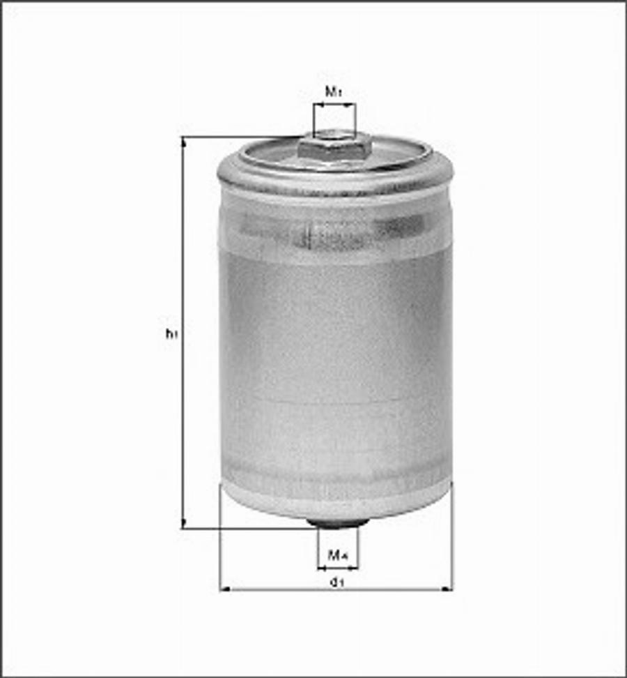 Magneti Marelli 154087415890 - Filtre à carburant cwaw.fr