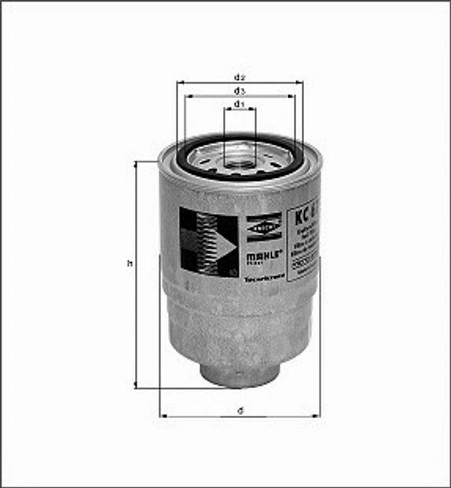 Magneti Marelli 154087161280 - Filtre à carburant cwaw.fr