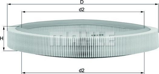 Magneti Marelli 154070183930 - Filtre à air cwaw.fr