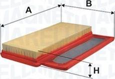 Magneti Marelli 153071760431 - Filtre à air cwaw.fr