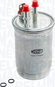 Magneti Marelli 152071760564 - Filtre à carburant cwaw.fr