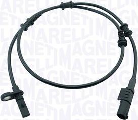 Magneti Marelli 172100136010 - Capteur, vitesse de roue cwaw.fr