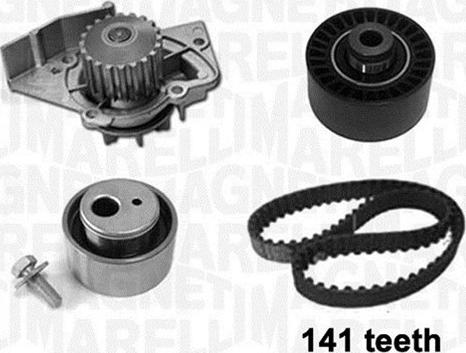 Magneti Marelli 341405990001 - Pompe à eau + kit de courroie de distribution cwaw.fr