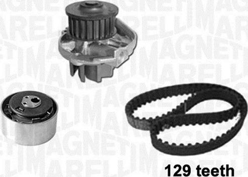 Magneti Marelli 341405810003 - Pompe à eau + kit de courroie de distribution cwaw.fr