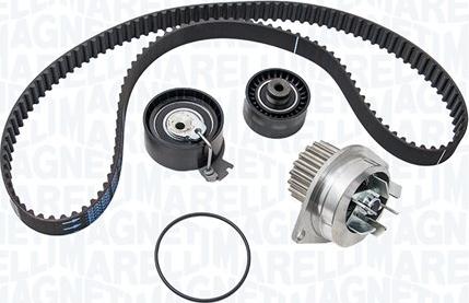 Magneti Marelli 341401680001 - Pompe à eau + kit de courroie de distribution cwaw.fr