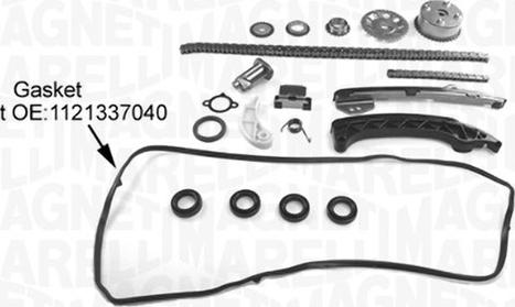 Magneti Marelli 341500001470 - Kit de distribution par chaîne cwaw.fr